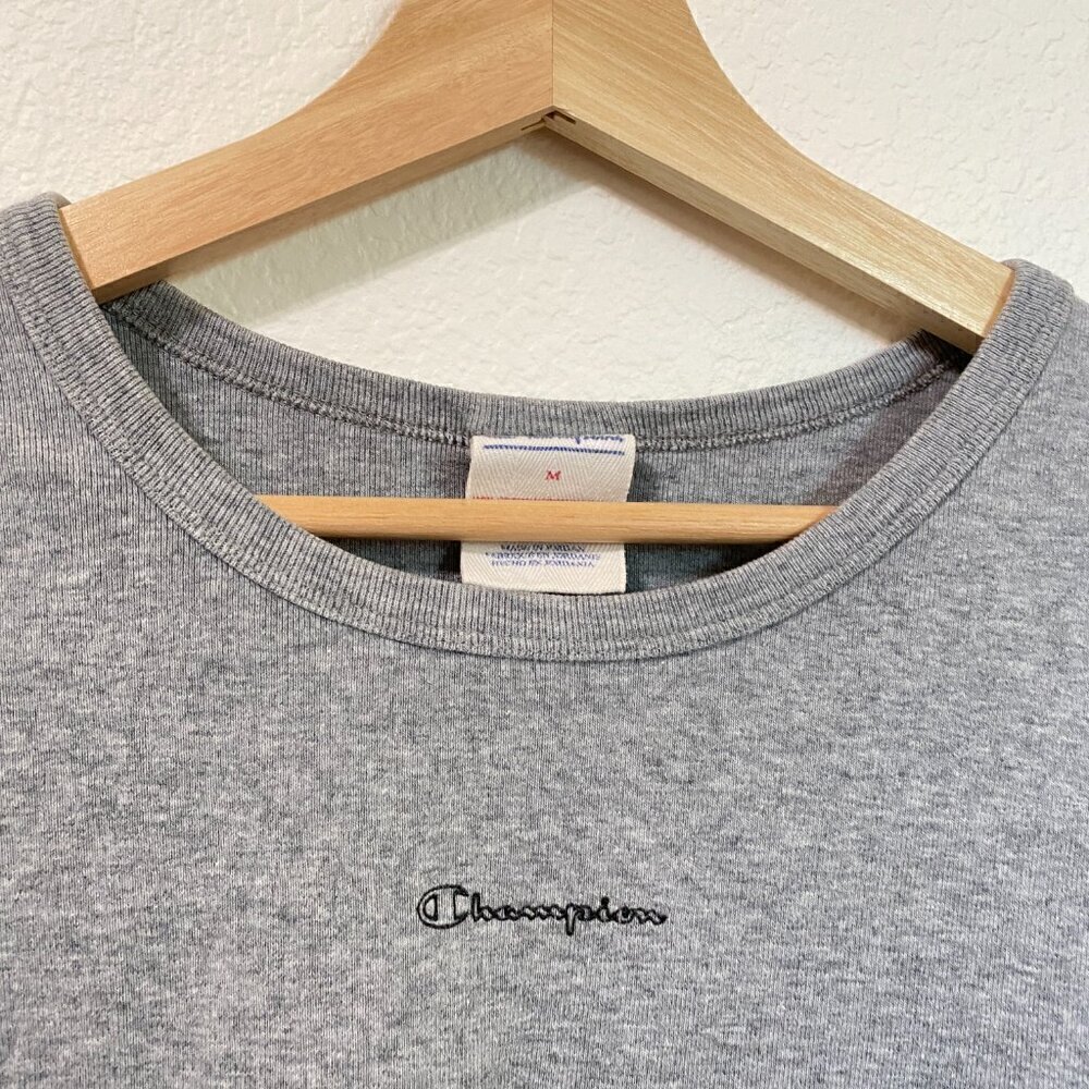 Champion Vintage Women's Tank Center Logo Spellout Medium - Picture 4 of 8